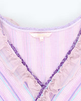 Vintage Y2k 00s Any-all Stripe Dress - S