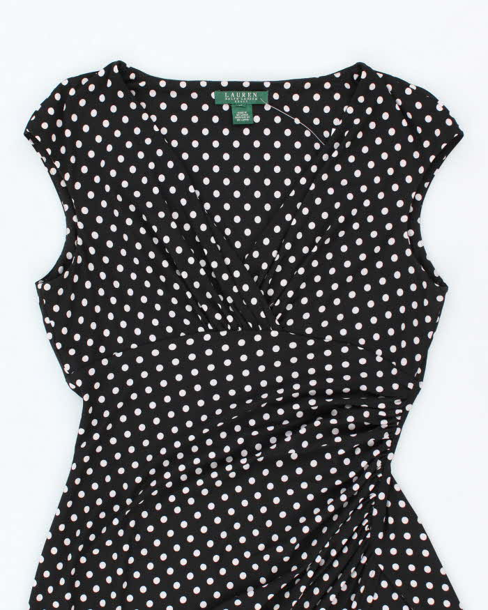 Vintage 00s Ralph Lauren Polka Dot Dress - M