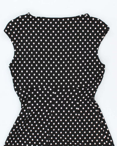 Vintage 00s Ralph Lauren Polka Dot Dress - M