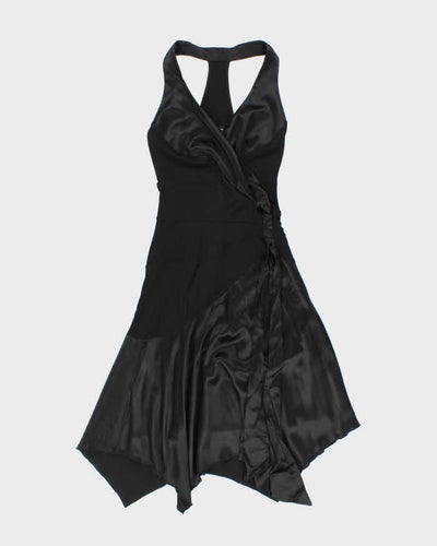 Vintage Y2k 00s Bebe Handkerchief Hem Dress -XS