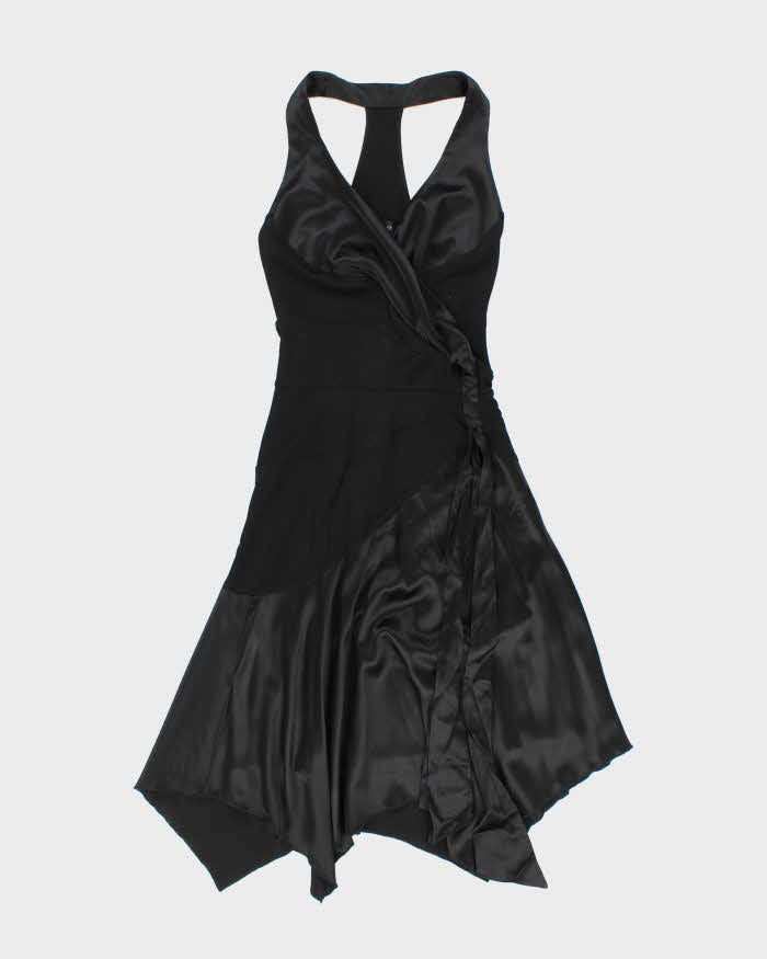 Vintage Y2k 00s Bebe Handkerchief Hem Dress -XS