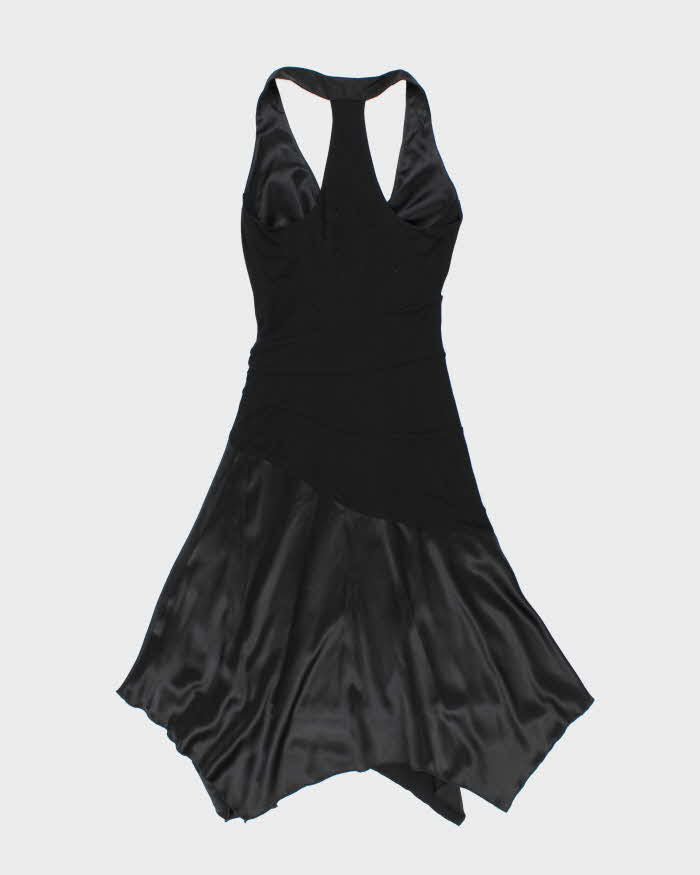 Vintage Y2k 00s Bebe Handkerchief Hem Dress -XS