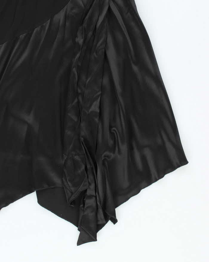 Vintage Y2k 00s Bebe Handkerchief Hem Dress -XS