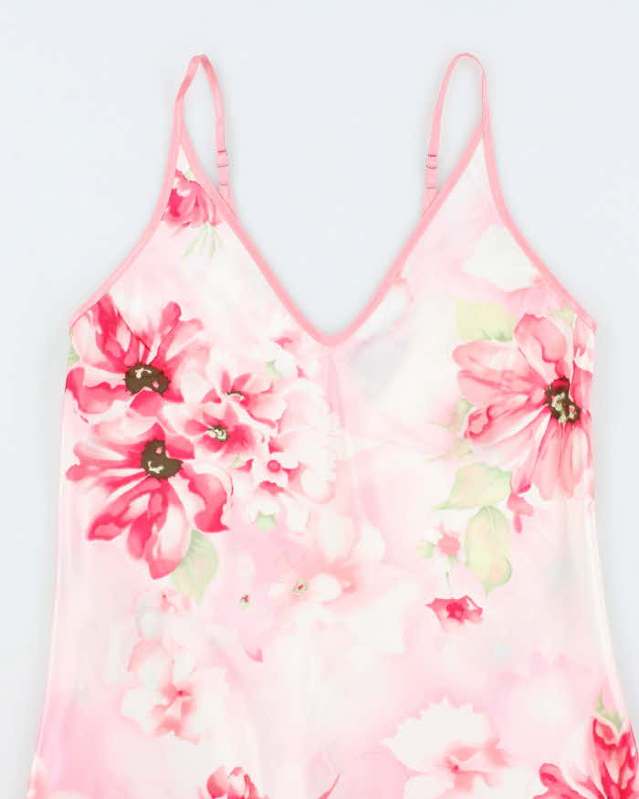 Vintage Y2k 00s Jones New York Floral Slip Dress - S