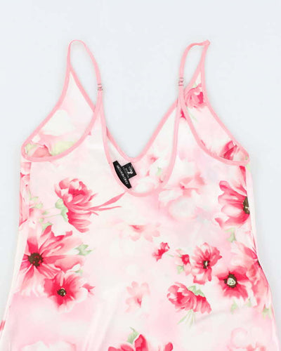 Vintage Y2k 00s Jones New York Floral Slip Dress - S