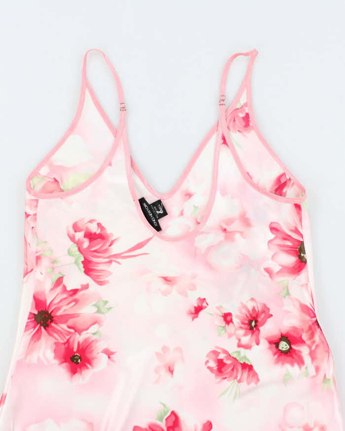 Vintage Y2k 00s Jones New York Floral Slip Dress - S