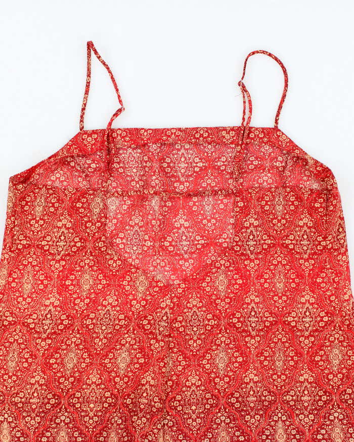 Vintage 90s Cerie Backless Dress - XL