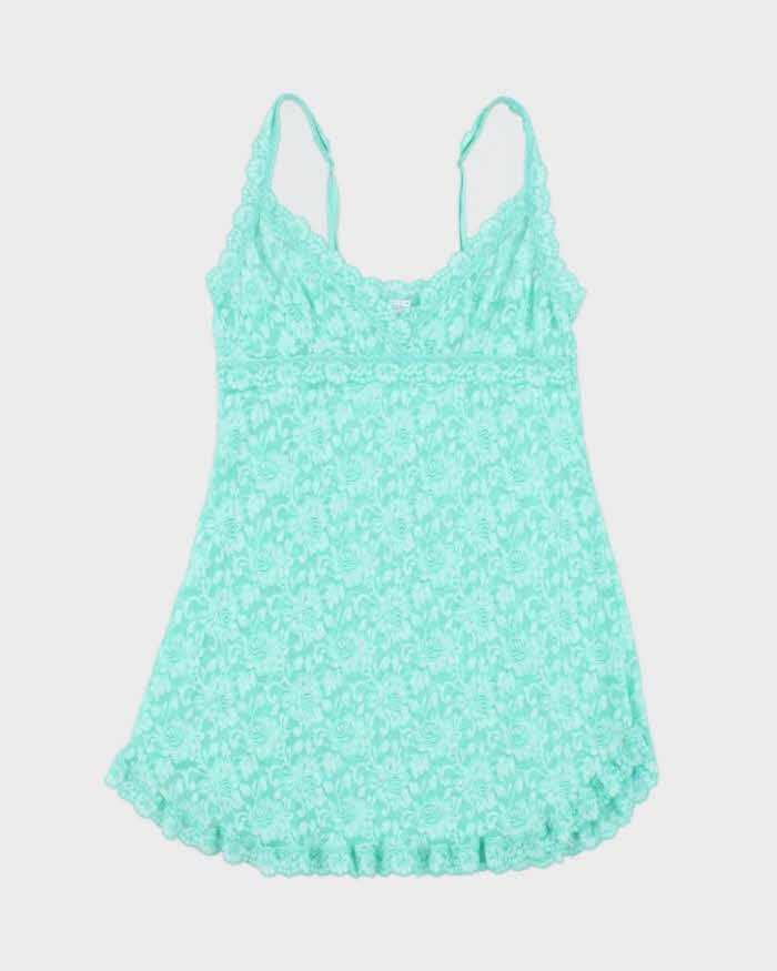 Vintage Y2k 00s Hanky Panky Lace Slip Dress - M