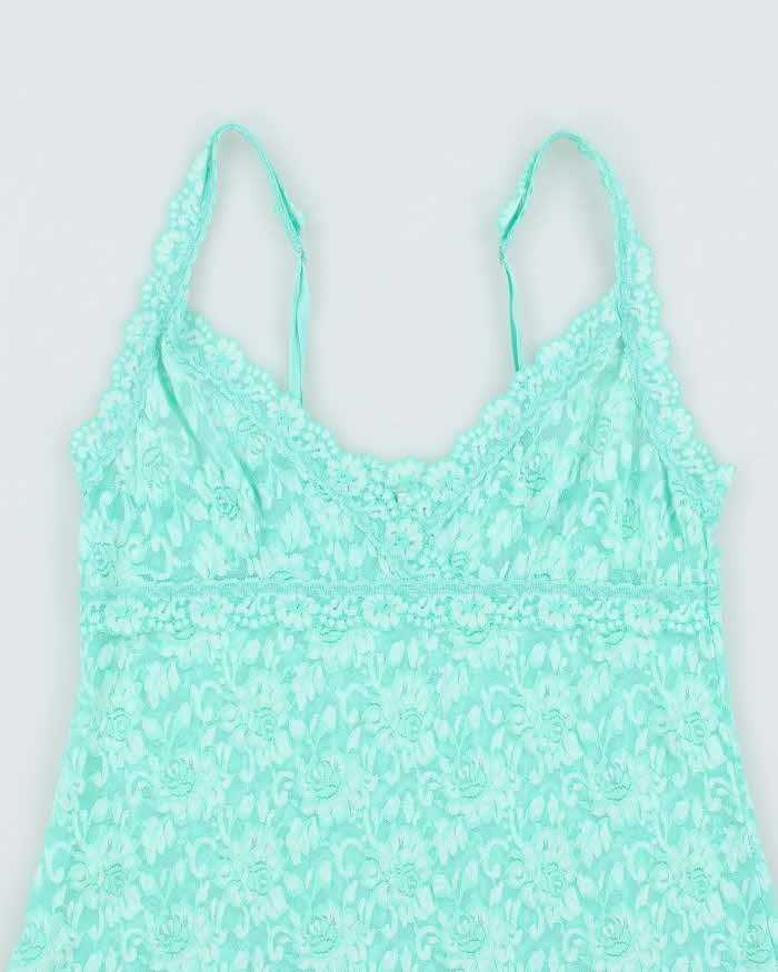 Vintage Y2k 00s Hanky Panky Lace Slip Dress - M