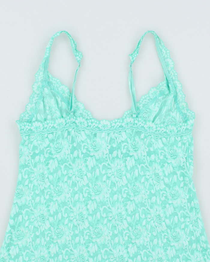 Vintage Y2k 00s Hanky Panky Lace Slip Dress - M