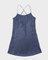 Vintage Y2k 00s La Vie En Rose Polka Dot Slip Dress - M
