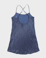 Vintage Y2k 00s La Vie En Rose Polka Dot Slip Dress - M