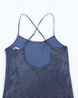 Vintage Y2k 00s La Vie En Rose Polka Dot Slip Dress - M