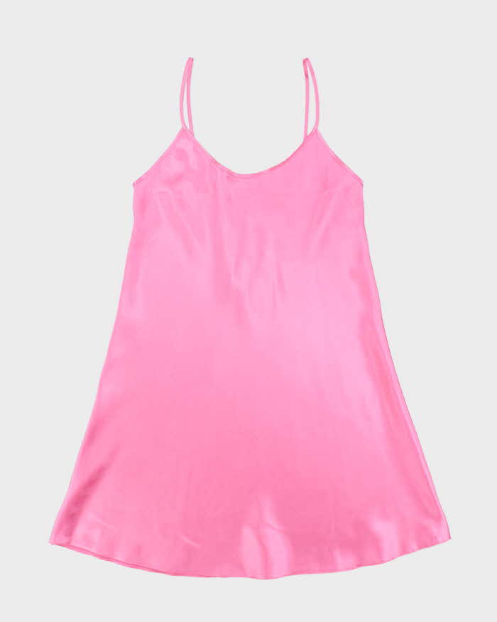 Vintage Y2k 00s Victoria's Secret Silk Blend Slip Dress - S