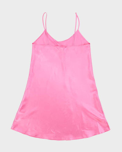 Vintage Y2k 00s Victoria's Secret Silk Blend Slip Dress - S