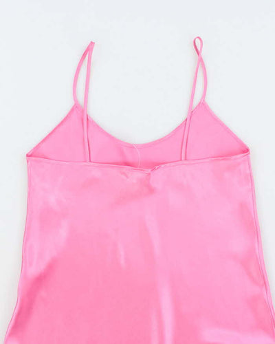 Vintage Y2k 00s Victoria's Secret Silk Blend Slip Dress - S