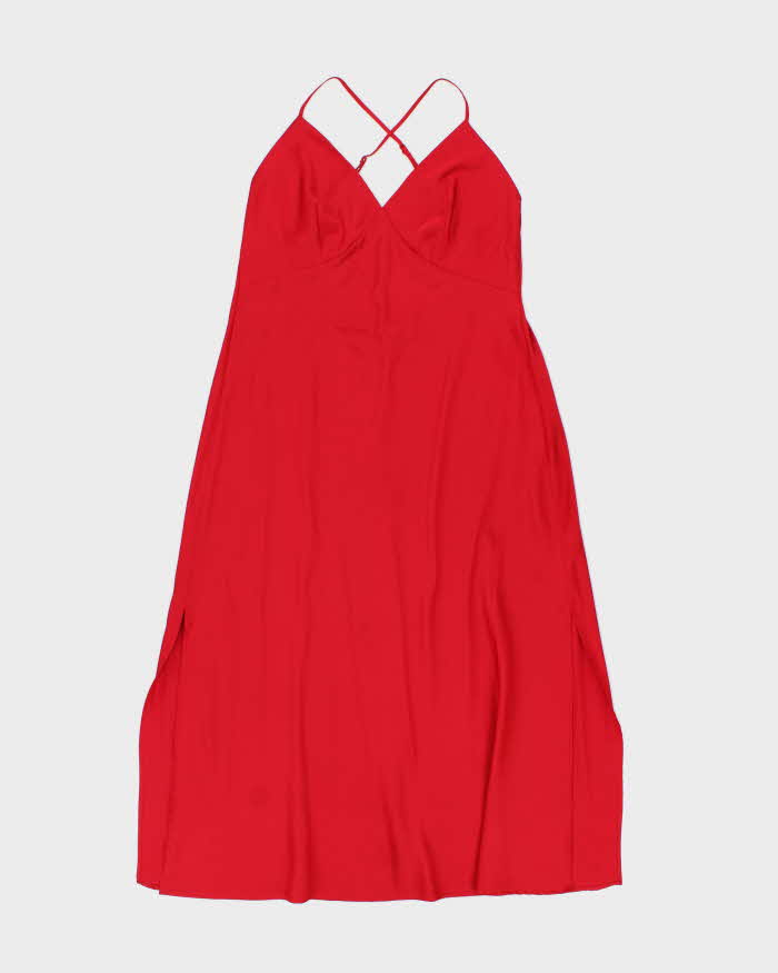 Vintage Y2k 00s La Vie En Rose Backless Slip Dress - M