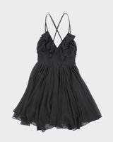 Guess Black Strappy Party Dress LBD - XS