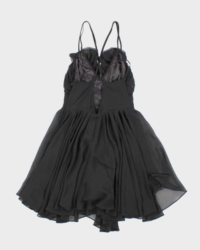 Guess Black Strappy Party Dress LBD - XS
