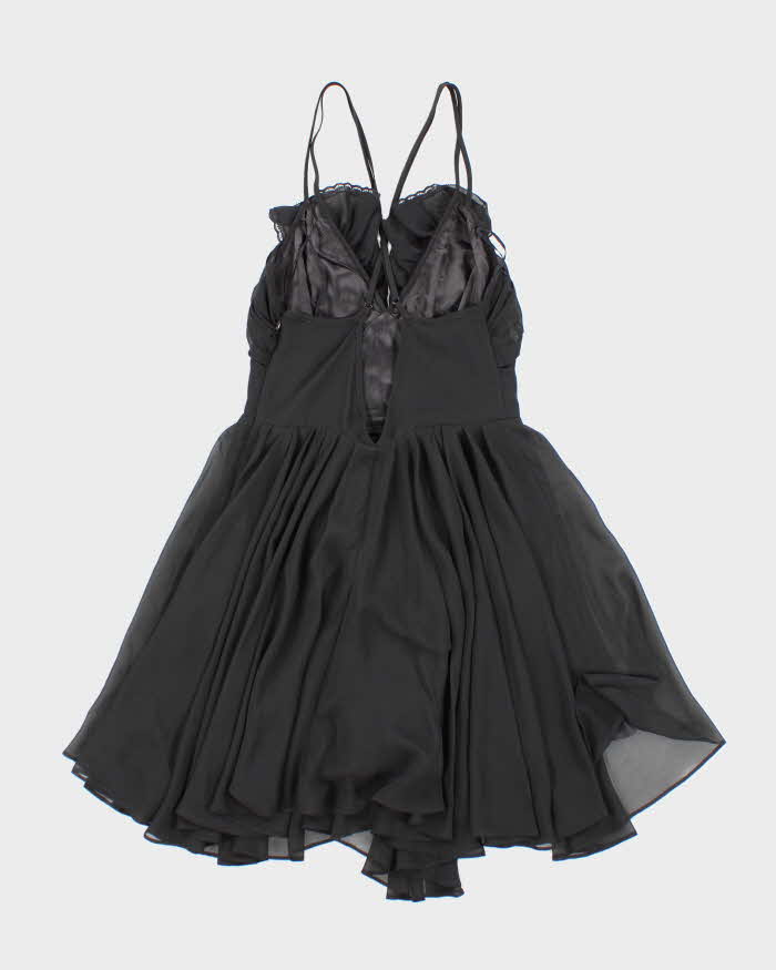 Guess Black Strappy Party Dress LBD - XS