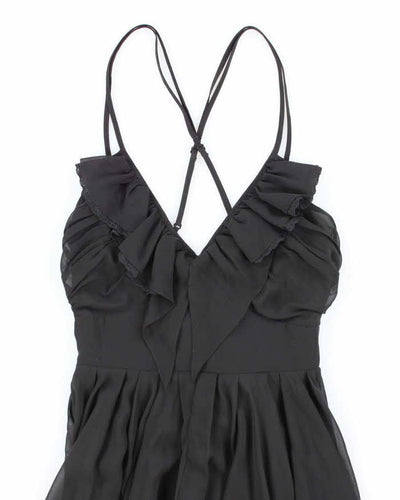 Guess Black Strappy Party Dress LBD - XS