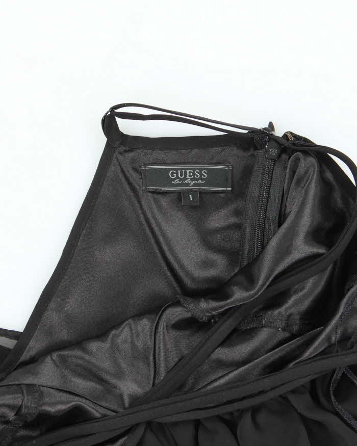 Guess Black Strappy Party Dress LBD - XS