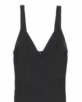 Guess Black Stretchy Bobycon Midi Dress LBD - L