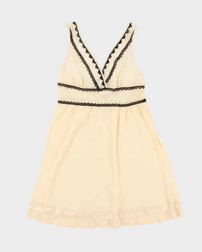 Vintage Y2k 00s Victoria's Secret Angels Sheer Slip Dress - S