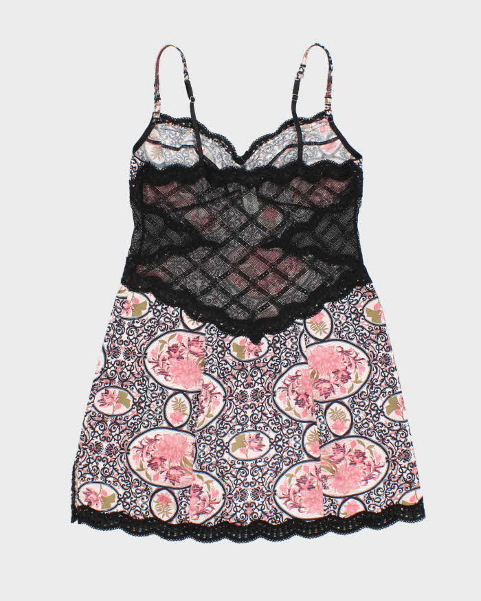 Vintage Y2k 00s Pleasure Sate Slip Dress - M