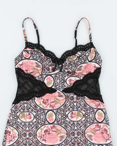 Vintage Y2k 00s Pleasure Sate Slip Dress - M