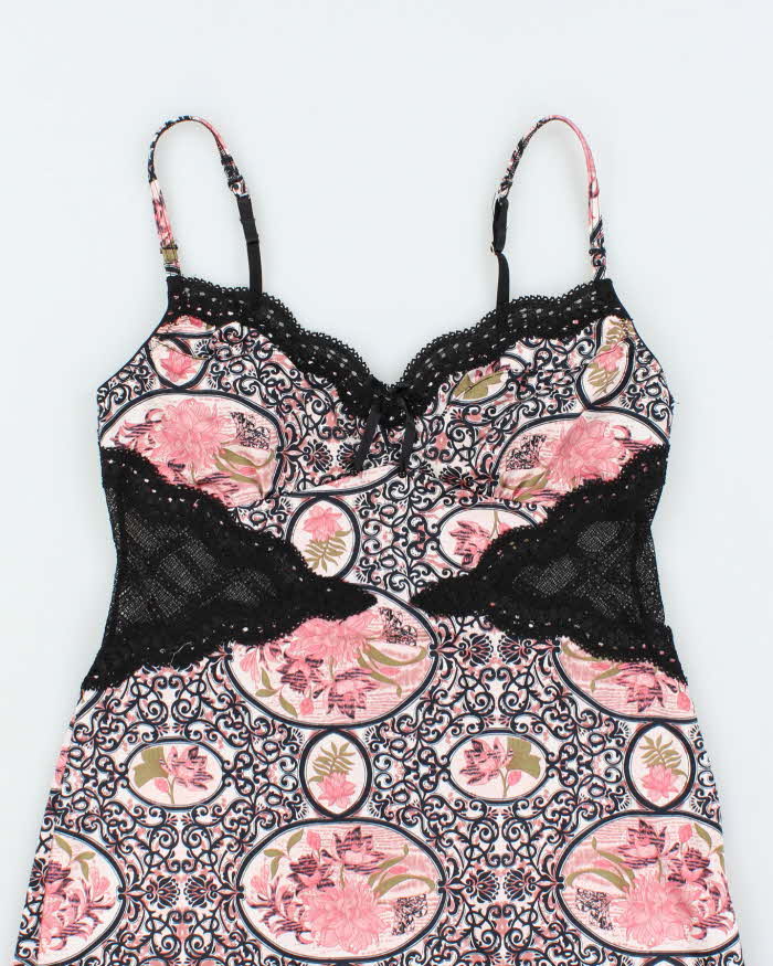 Vintage Y2k 00s Pleasure Sate Slip Dress - M