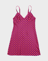 Vintage Y2k 00s Jacob Polka Dot Slip Dress - S