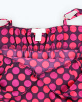 Vintage Y2k 00s Jacob Polka Dot Slip Dress - S