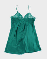 Vintage 90s La senza Satin Slip Dress - S