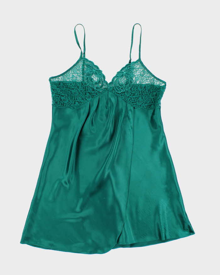 Vintage 90s La senza Satin Slip Dress - S