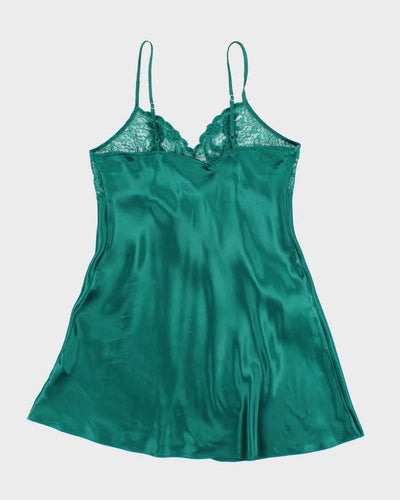 Vintage 90s La senza Satin Slip Dress - S