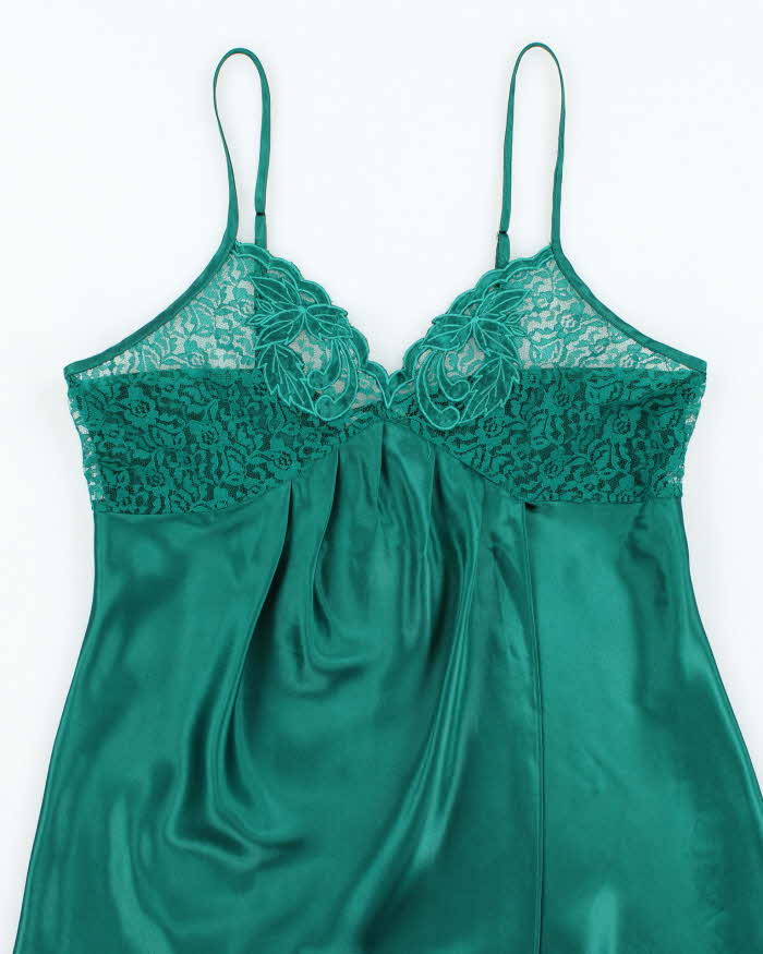 Vintage 90s La senza Satin Slip Dress - S