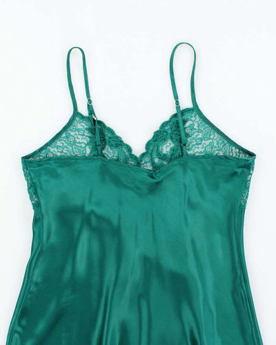 Vintage 90s La senza Satin Slip Dress - S