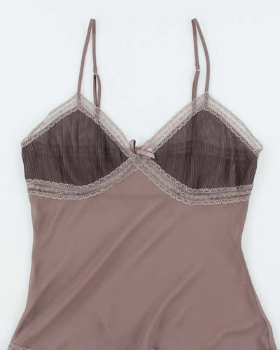 Vintage Y2k 00s La Vie En Rose Slip Dress - M