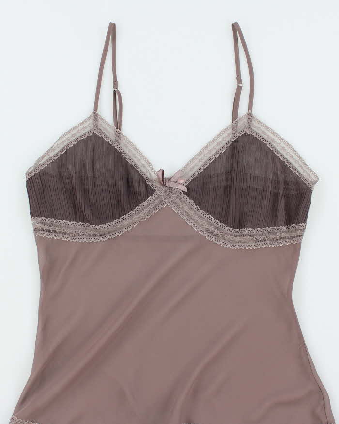 Vintage Y2k 00s La Vie En Rose Slip Dress - M