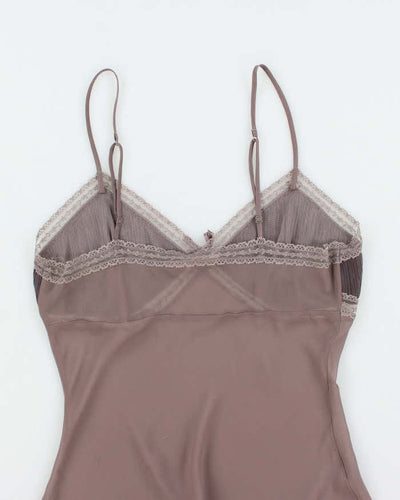 Vintage Y2k 00s La Vie En Rose Slip Dress - M