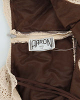 Vintage Y2k 00s Aaron Crochet Dress - M