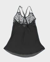 Vintage 90s Delta Burke Mesh Slip Dress - L