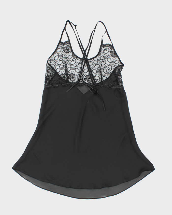 Vintage 90s Delta Burke Mesh Slip Dress - L