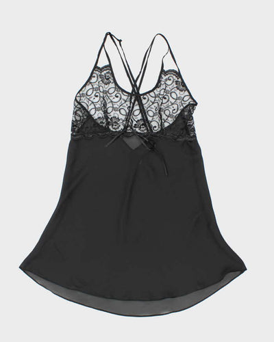 Vintage 90s Delta Burke Mesh Slip Dress - L