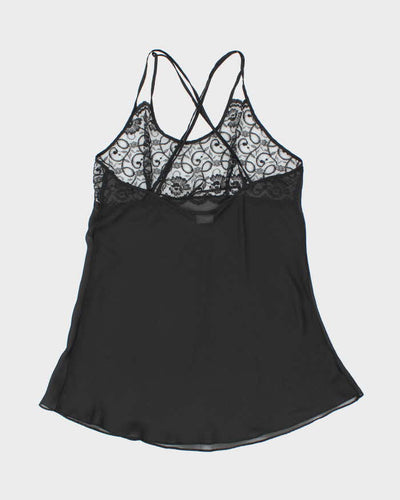 Vintage 90s Delta Burke Mesh Slip Dress - L