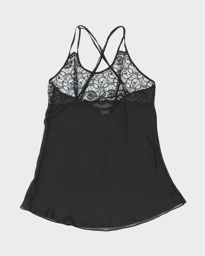 Vintage 90s Delta Burke Mesh Slip Dress - L