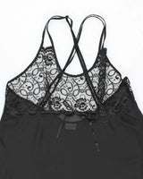Vintage 90s Delta Burke Mesh Slip Dress - L
