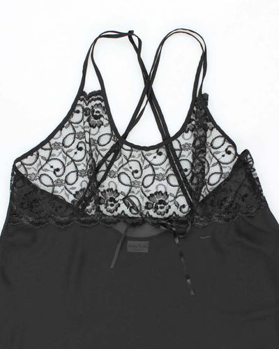 Vintage 90s Delta Burke Mesh Slip Dress - L