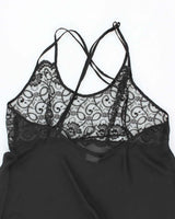 Vintage 90s Delta Burke Mesh Slip Dress - L